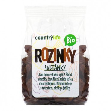 Rozinky sultánky BIO 100g