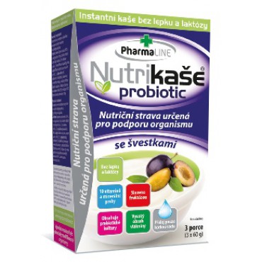 Nutrikaše probiotic se švestkami 3x60g