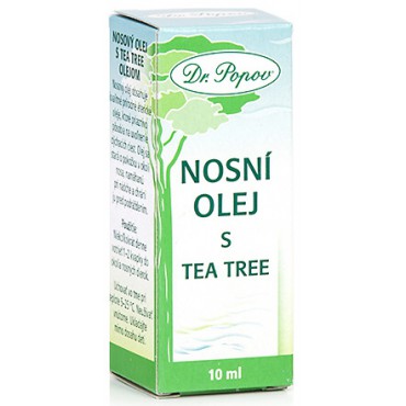 Dr. Popov: Nosní olej s tea tree 10ml