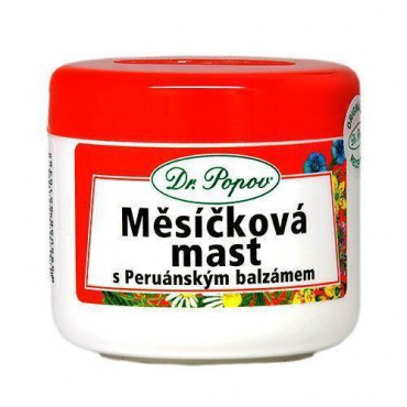 Dr. Popov: Měsíčková mast s peruánským balzámem 50ml