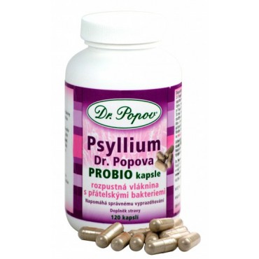 Dr. Popov: Psyllium Probio 120cps.