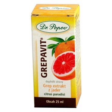 Dr. Popov: GREPAVIT® – grep extrakt z jader 25ml