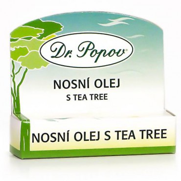 Dr.Popov: Nosní olej s tea tree - roll on 6ml