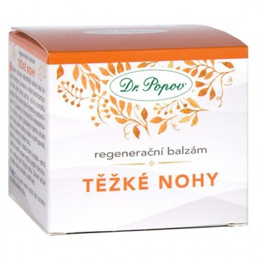 Dr.Popov: Regenerační balzám TĚŽKÉ NOHY 50ml