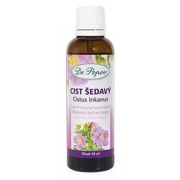 Dr.Popov: Tinktura Cist šedavý 50ml