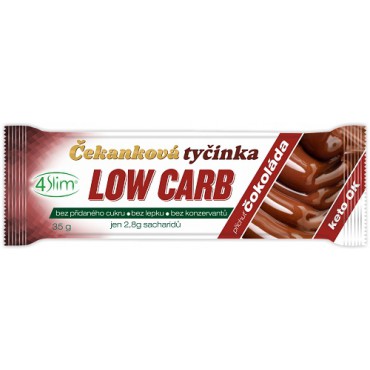 Čekanková tyčinka Low Carb čokoláda 35g