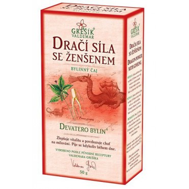 Grešík: Dračí síla s ženšenem 50g