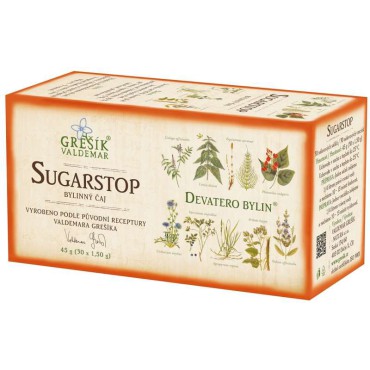 Devatero bylin: Čaj Sugarstop 30x1,5g