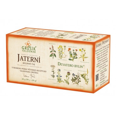 Devatero bylin: Čaj Jaterní 30x1,5g