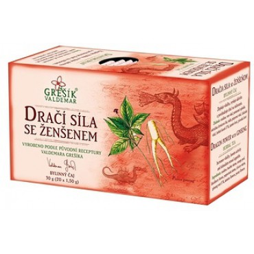Grešík: Dračí síla s ženšenem 20x1,5g