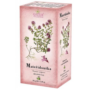 Grešík: Mateřídouška 20x1g