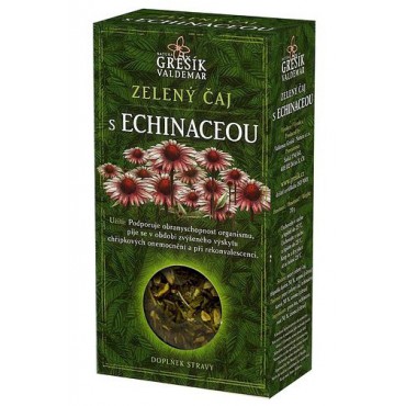 Grešík: Zelený čaj s echinaceou 70g