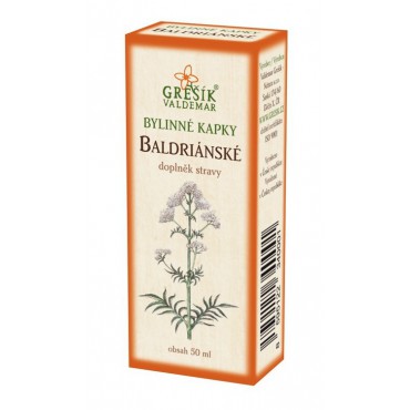 Grešík: Baldriánské kapky 50ml