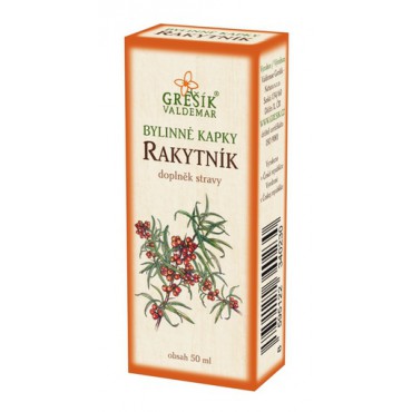 Grešík: Rakytník kapky 50ml