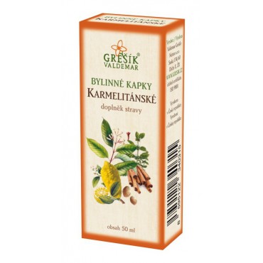 Grešík: Karmelitánské kapky 50ml