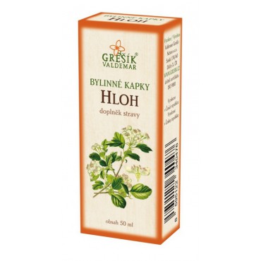 Grešík: Hloh kapky 50ml