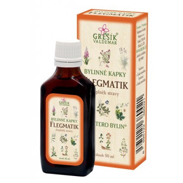 Grešík: Flegmatik kapky 50ml