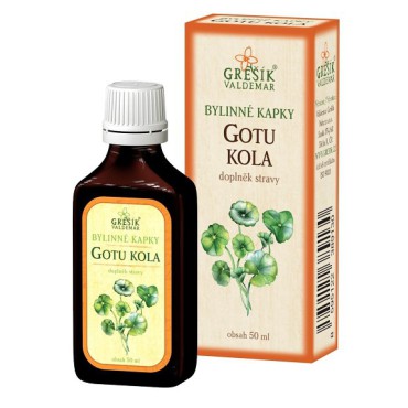 Grešík: Gotu kola kapky 50ml