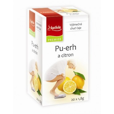 Apotheke: Pu-Erh a citron čaj 20x1,8g