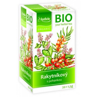 Apotheke: Rakytníkový čaj s pohankou BIO 20x1,5g