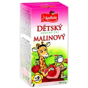 Apotheke: Dětský čaj malinový 20x1,5g