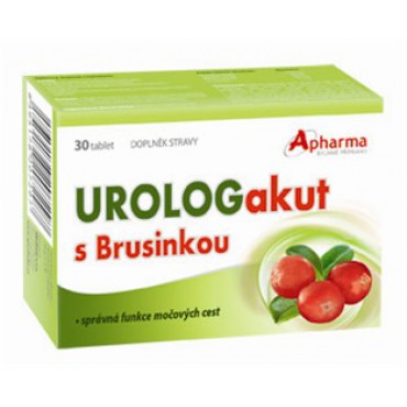 Apotheke: UROLOGakut s brusinkou 30tbl.