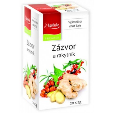 Apotheke: Zázvor a rakytník 20x1,5g