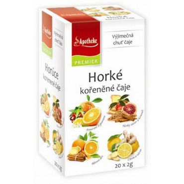 Apotheke: Horké kořeněné čaje 4v1 20x2g