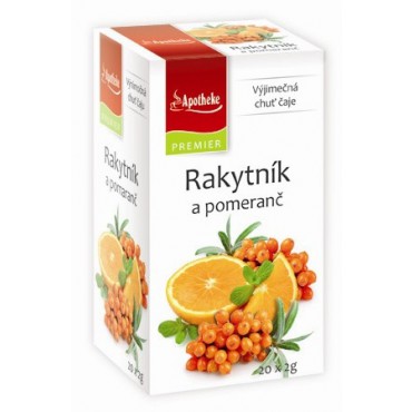 Apotheke: Rakytník a pomeranč 20x2g