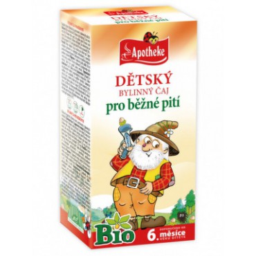 Apotheke: Dětský čaj na běžné pití 20x1,5g