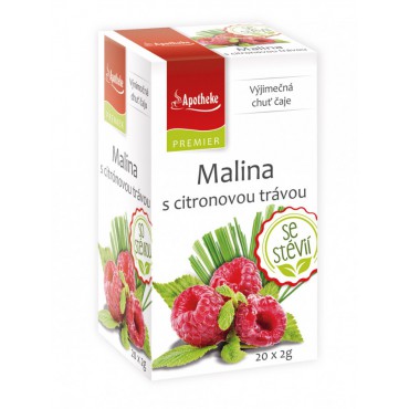 Apotheke: Malina s citronovou trávou 20x2g