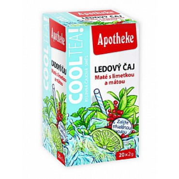 Apotheke: Ledový čaj Maté s limetkou a mátou 20x2g