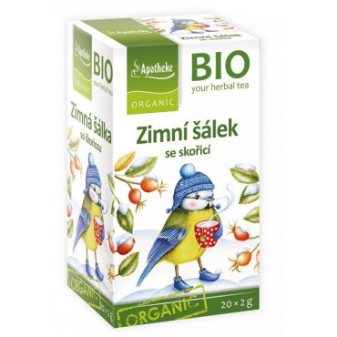 Apotheke: Zimní šálek se skořicí BIO 20x2g