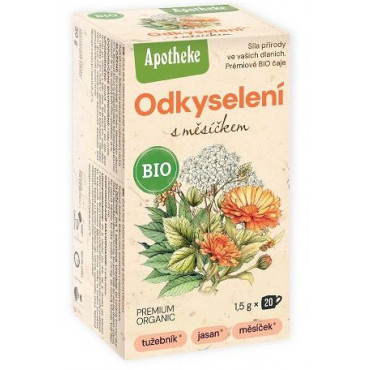 Apotheke: Na odkyselení s měsíčkem BIO 20x1,5 g