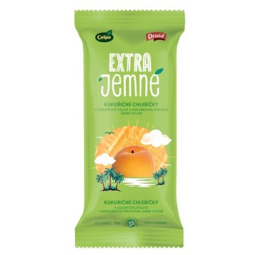 Druid: Chlebíčky kukuřičné v jogurtové polevě s meruňkovou příchutí 70g