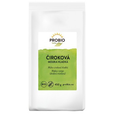 Mouka čiroková hladká BIO 450g