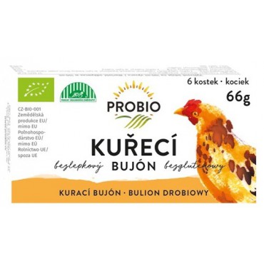 Bujón kuřecí kostky BIO 6x11g