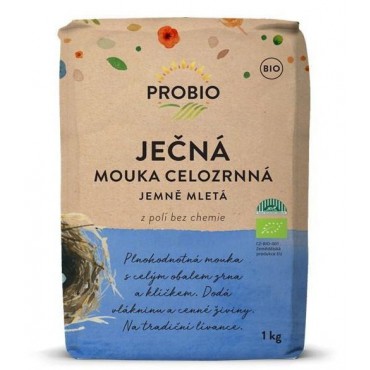 Mouka ječná celozrnná  BIO 1kg
