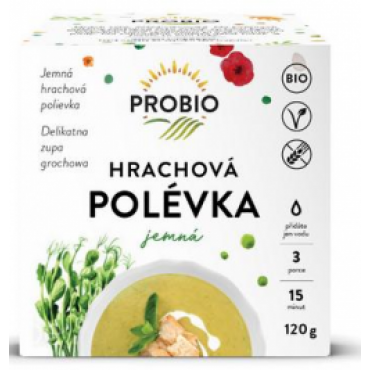 Polévka hrachová jemná BIO 120g