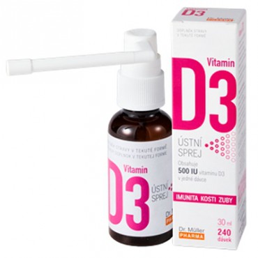 Dr.Müller: Vitamín D3 ústní sprej 30ml