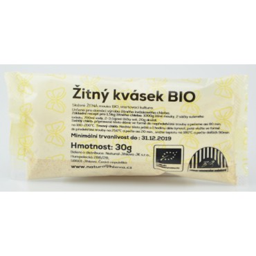Žitný kvásek BIO 30g
