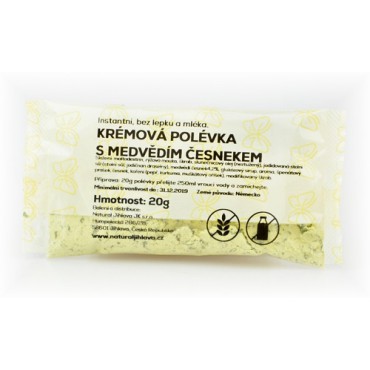 Krémová polévka s medvědím česnekem instantní 20g