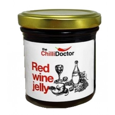 ChilliDoctor: Vinné želé červené s chilli 150g