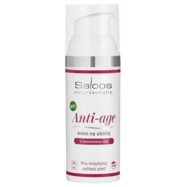 Saloos: Přírodní anti-age krém s růží 50ml