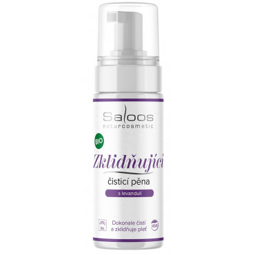 Saloos: Zklidňující čistící pěna BIO 150ml