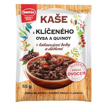 Kaše z klíčeného ovsa a quinoy s kakaem 65g