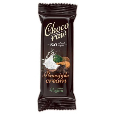 Živan: Choco Raw tyčinka Pineapple cream 55g