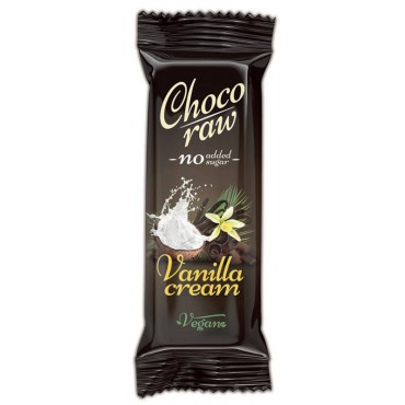 Živan: Choco Raw tyčinka Vanilla cream 55g