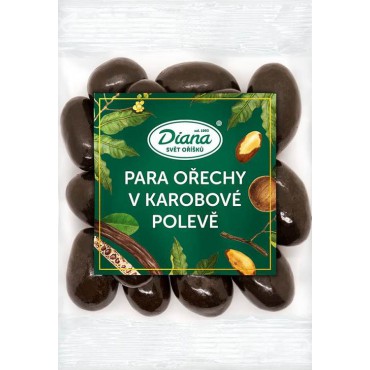 Para ořechy v karobové polevě 100g