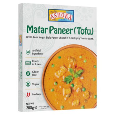 Ashoka: Tofu s hráškem v rajčatové omáčce 280g